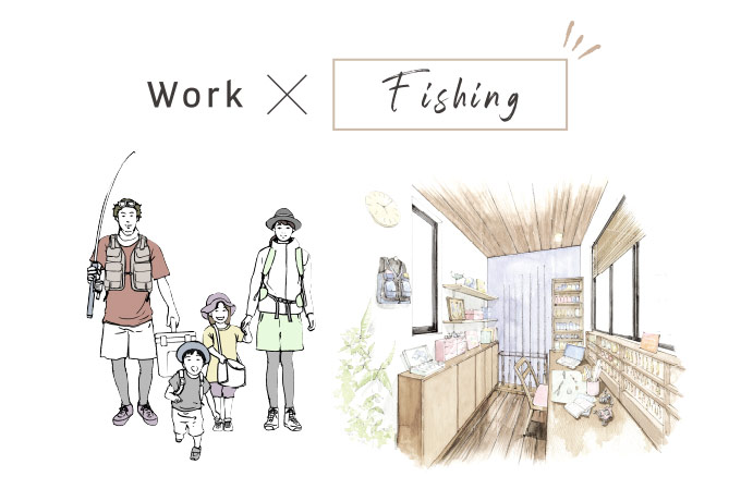 Work×Hobby（Fishing）