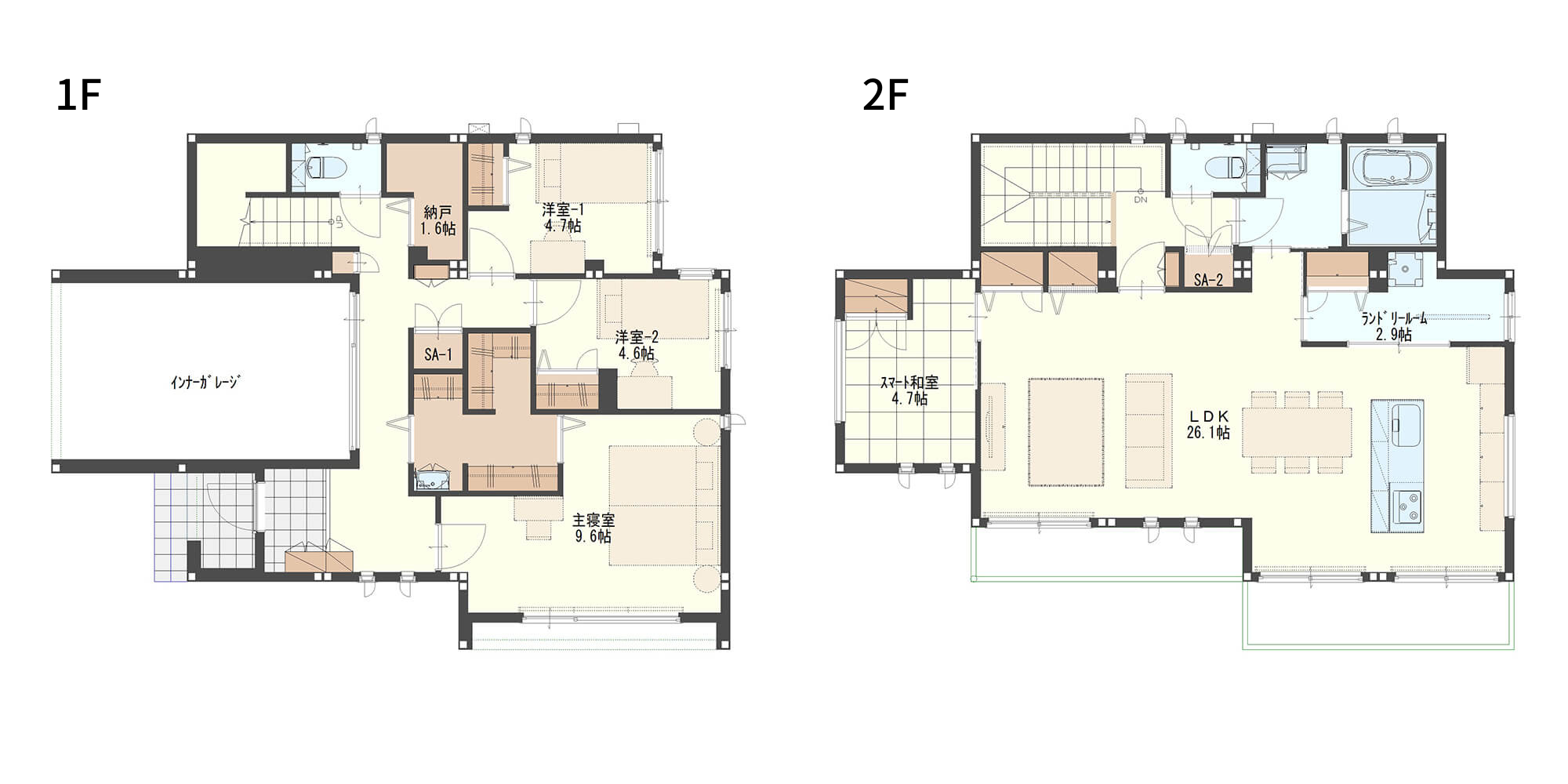 建築設計間取り図画像 – 住宅 間取り図 書き 方 – 無料間取り図作成ツール：数分でオンラインプラン作成 – TIDO
