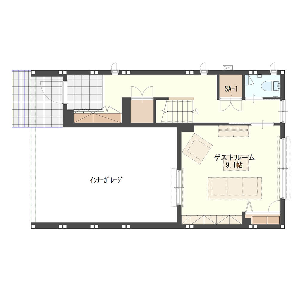 3階建てビルトインガレージ、どんな間取りができる?20~40坪を紹介! | 住まいづくりに役立つ情報サイト「home tag」
