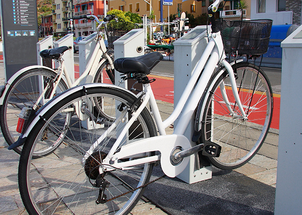 シェアサイクルステーション