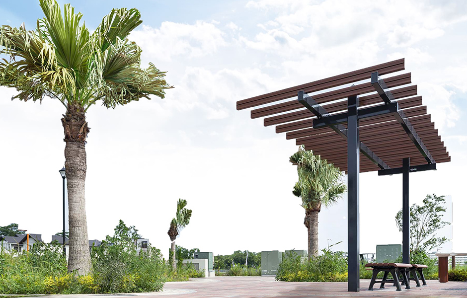 人々が集い、憩い笑顔になる交流拠点・センターパーク。