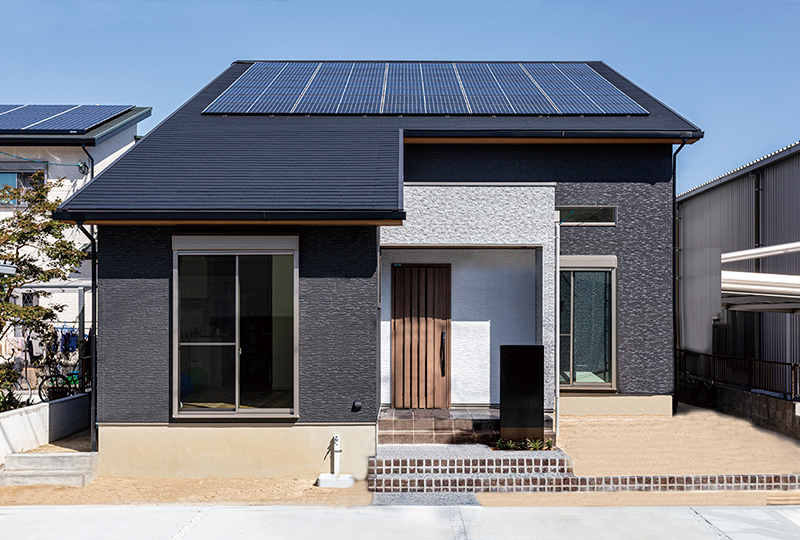 片流れ屋根の注文住宅