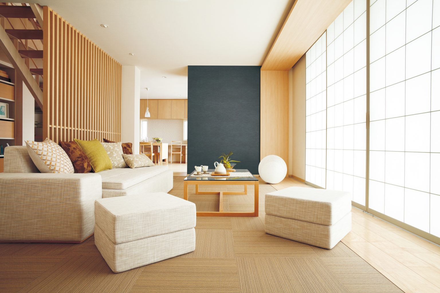 【実例あり】おしゃれな和モダンインテリアにするコツとは？家具の選び方も紹介 | home tag | 住宅・ハウスメーカーのトヨタホーム