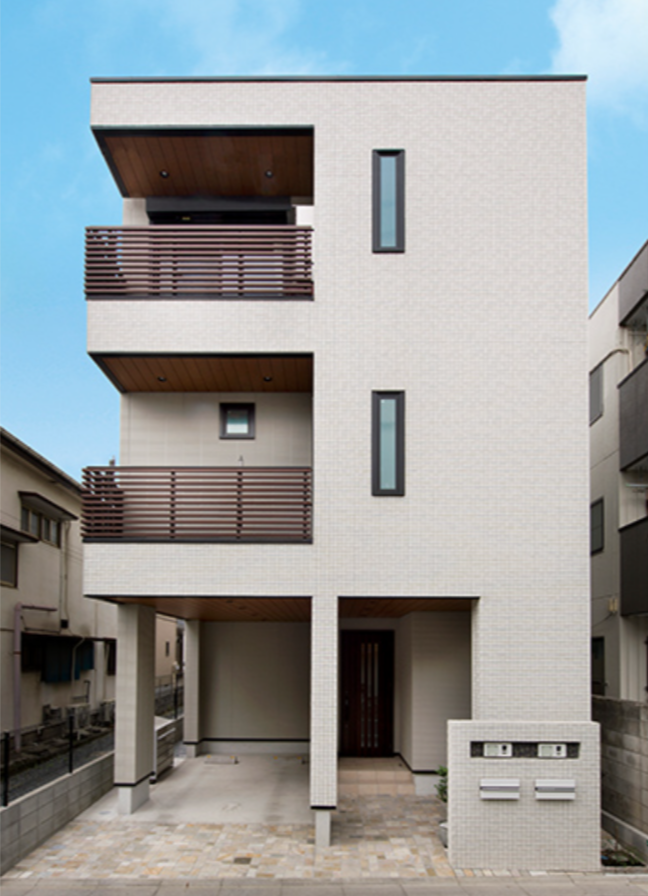 建物の形は凸凹をなくしてシンプルに