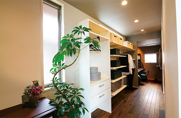 Design Policy 3.家事動線・収納など使いやすい設計。