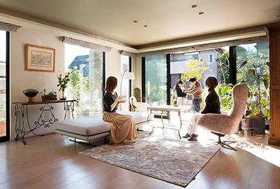 内観画像／それぞれの暮らしとセンスが融合する二世帯住宅。