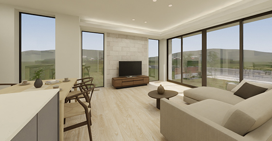 CS大垣西3号地内観