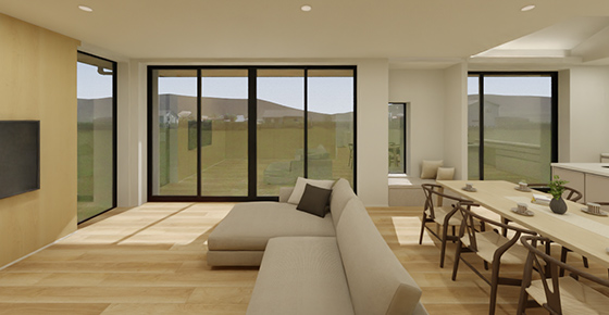 CS新加納Ⅱ2号地内観