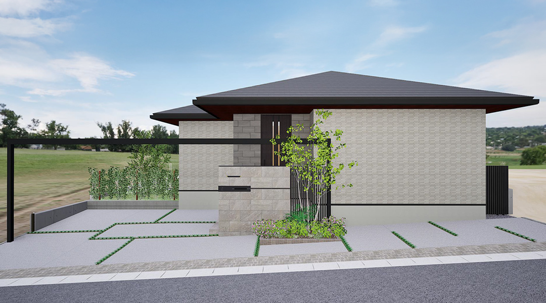 The CONDUCT京が丘 1期51号地外観