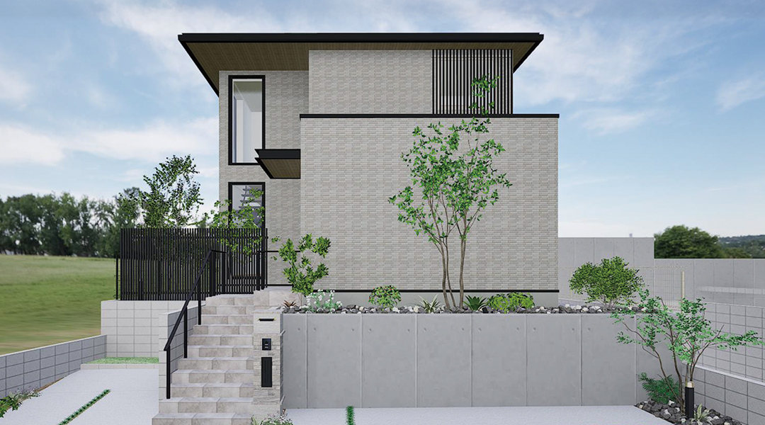 スマートテラス観音寺4号地外観