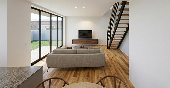 三島市谷田夏梅木分譲3内観