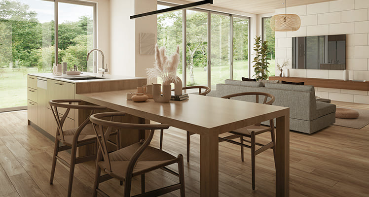 追求した快適さと、卓越した技術が掛け合わさった特別な空間