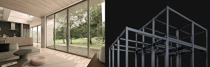 大空間・大開口