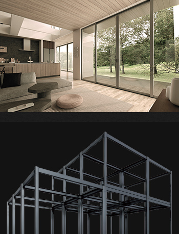 大空間・大開口