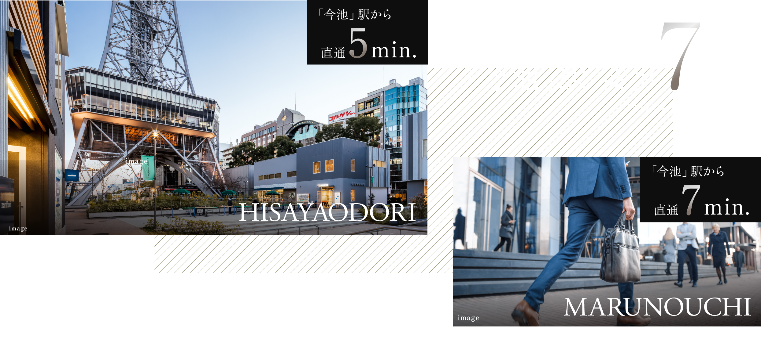 地下鉄桜通線・東山線「今池」駅 徒歩7分（4番出入口・約550m）