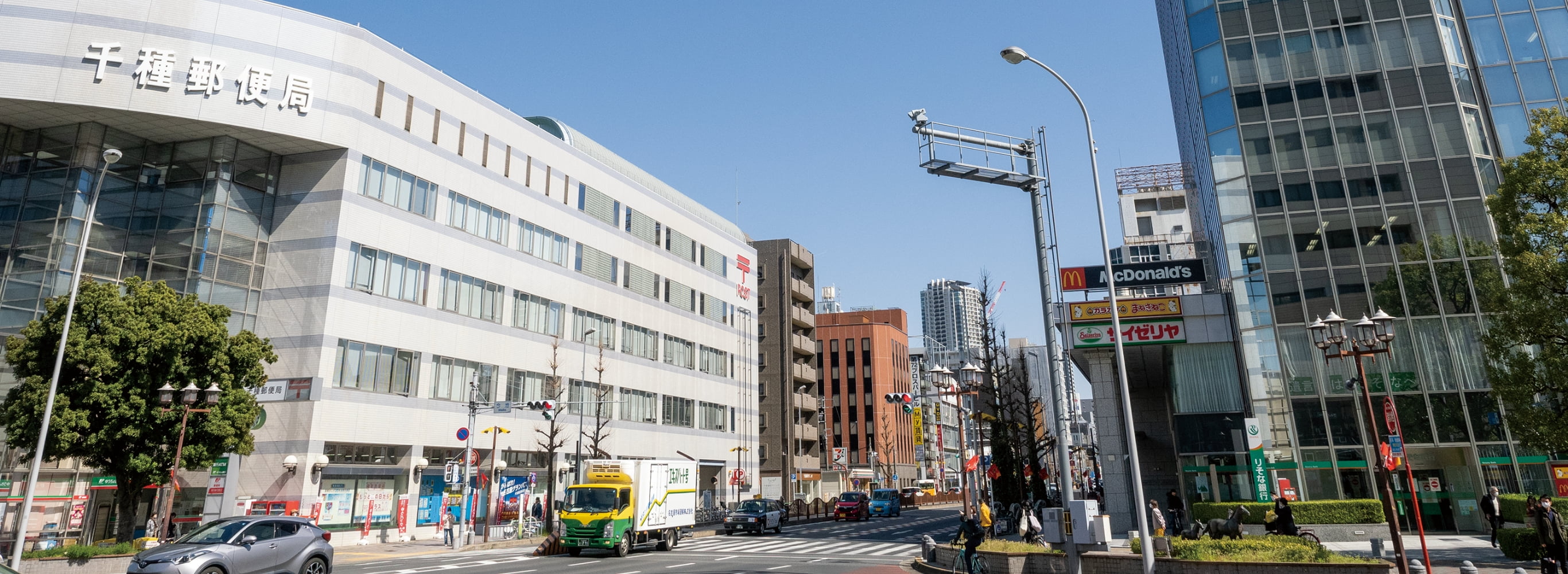 今池交差点周辺