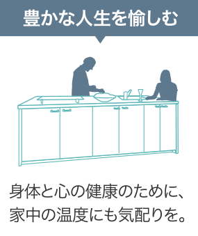 豊かな人生を愉しむ
