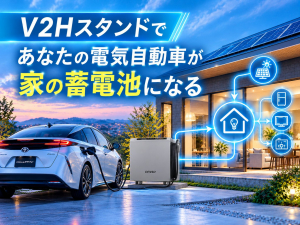 EV車と住まいをつないでみよう｜モデルハウスでV2H実演会