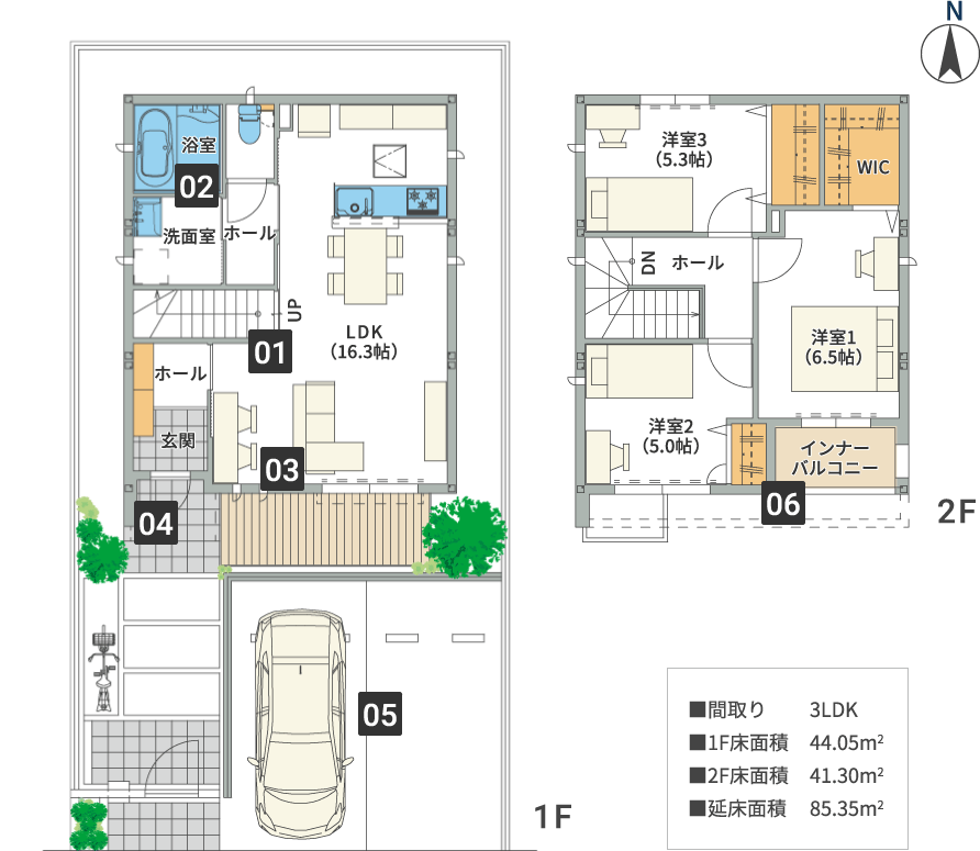 見取り図：プランA